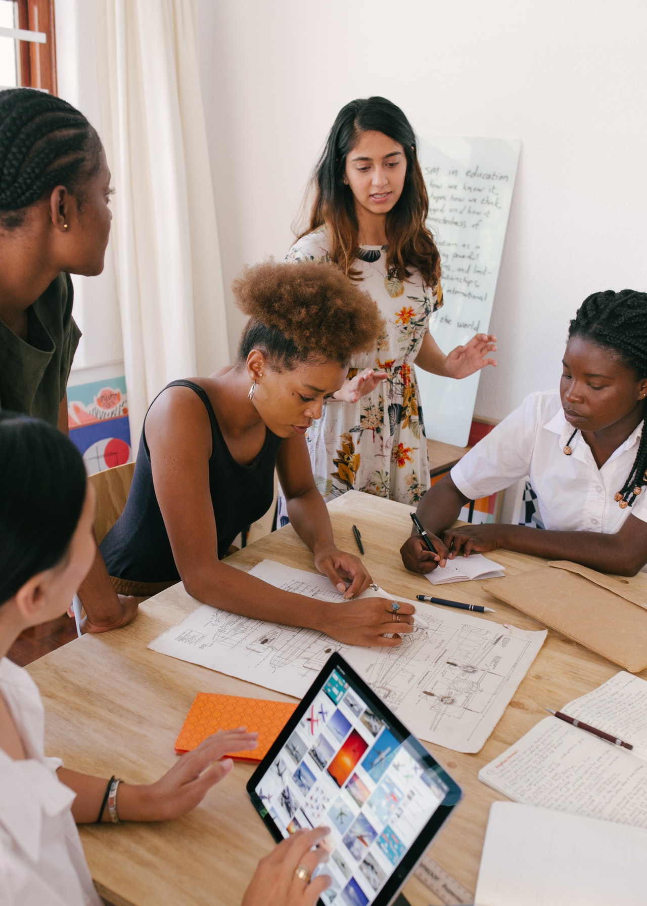 Women at Meeting