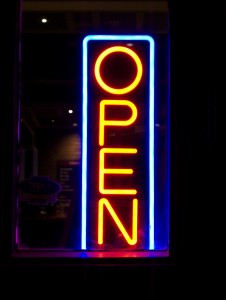 open-sign