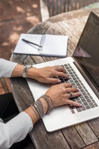 laptop data entry